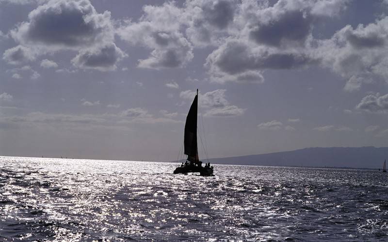 碧海蓝天唯美海滨海景图片