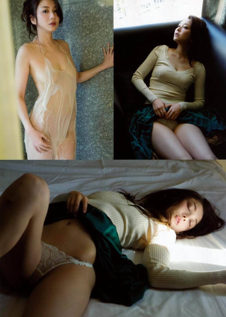 日本AV女优吉田里深大胆人体艺术图片