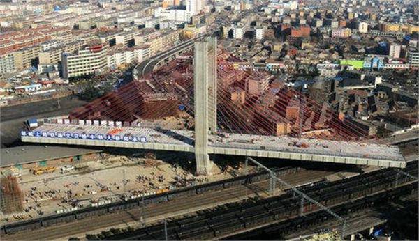世界最重转体桥在孟子故里“转身” 耗时109分钟