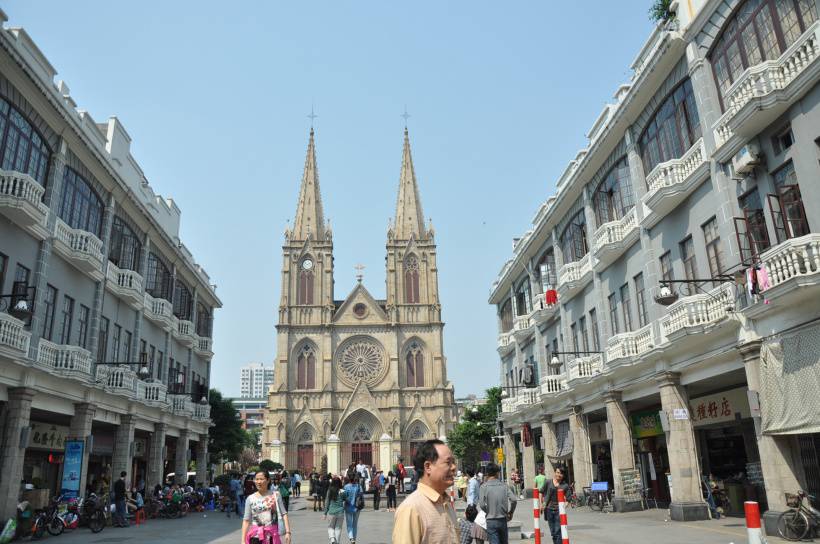 广州石室圣心教堂精美高清图片