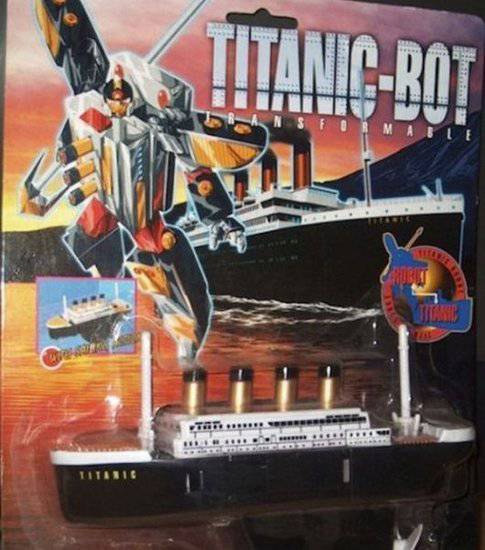 泰坦尼克可变形机器人 雷人玩具大盘点