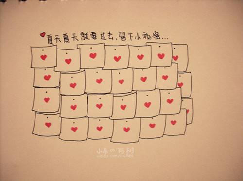 可爱手绘漫画人物图片