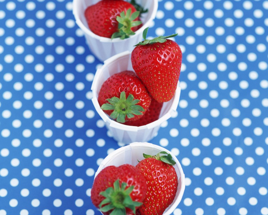 可爱的草莓甜点图片香甜可口