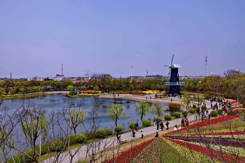 上海鲜花港风景高清图片欣赏
