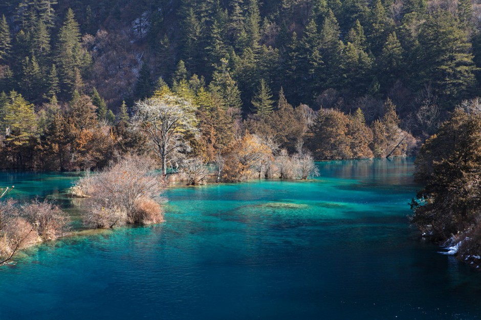 冬季九寨沟美景