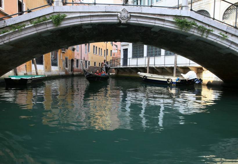 水上古城威尼斯优美风景图片