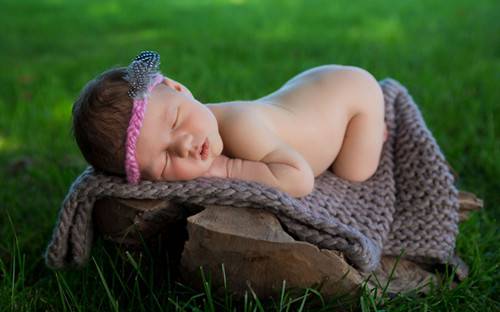 萌宝宝的可爱睡姿图片