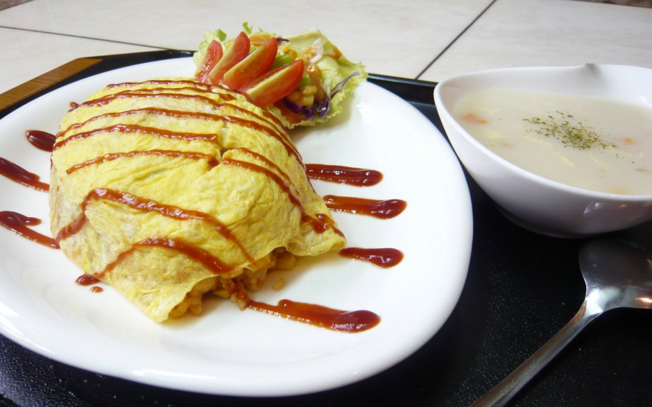 日式蛋包饭图片美味早餐精选