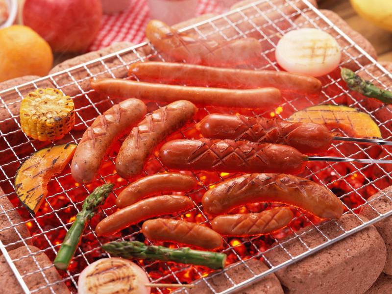 香辣可口烧烤美食图片