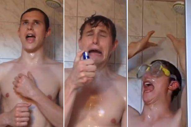 德国男模淋浴唱歌视频走红 被称“浴室歌手”