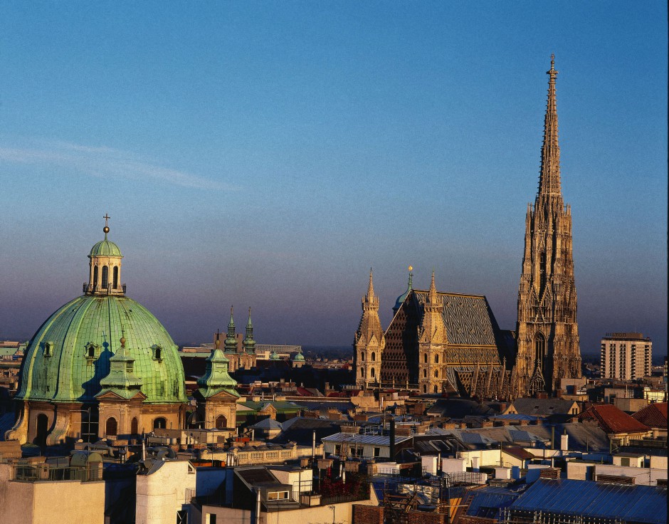 维也纳建筑图片古典大气