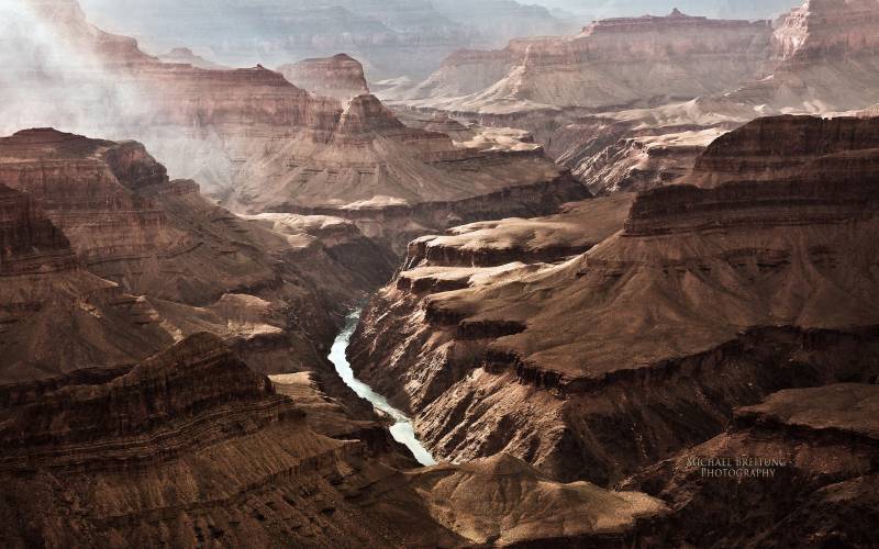 深不可测的美国大峡谷图片