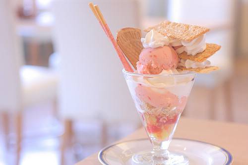 水果冰淇淋图片冰凉爽口