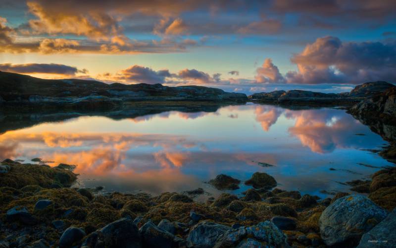 挪威王国自然风光图片