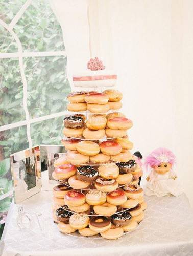 幸福甜蜜的婚礼甜点蛋糕图片