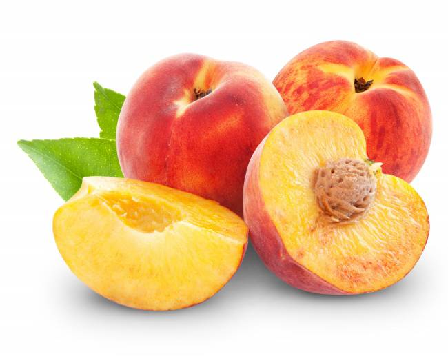 香甜可口的桃子水果图片