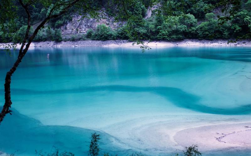 神奇的仙境九寨沟风光高清图片