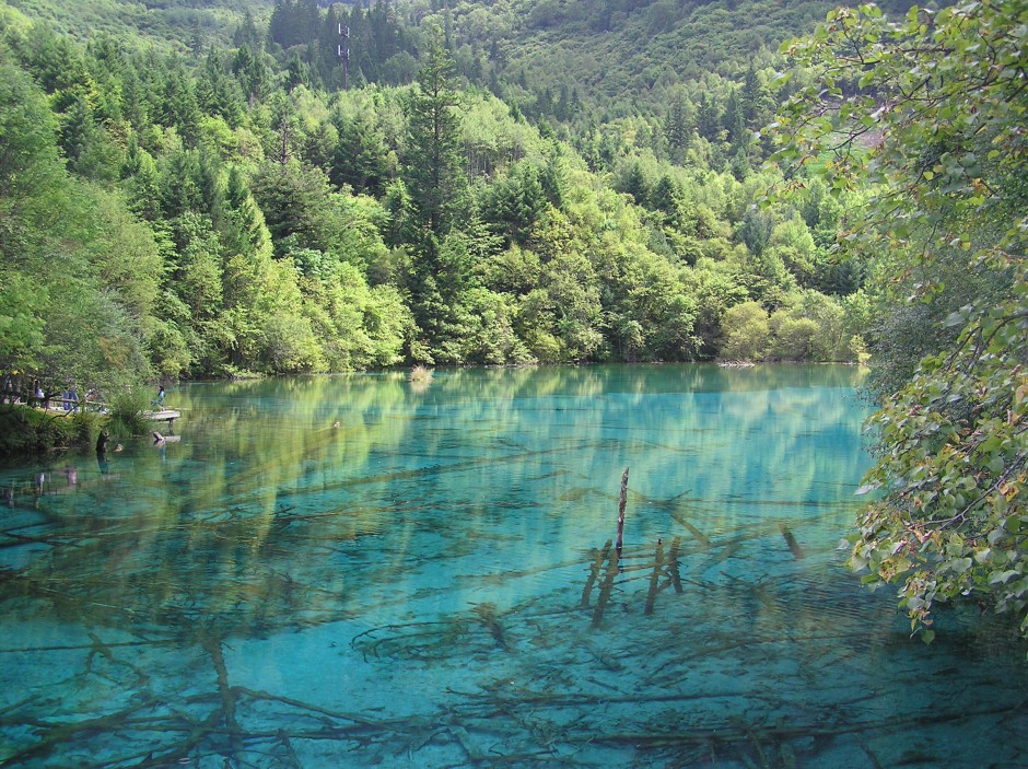 九寨沟风景图片_中国高清山水摄影