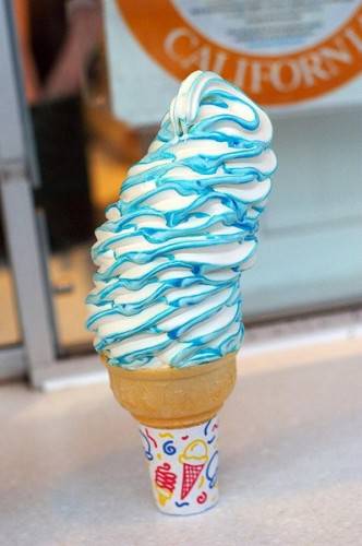 味道甜美的草莓冰淇淋