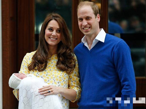 图揭英国王室婴儿萌照 基因太强大(2)