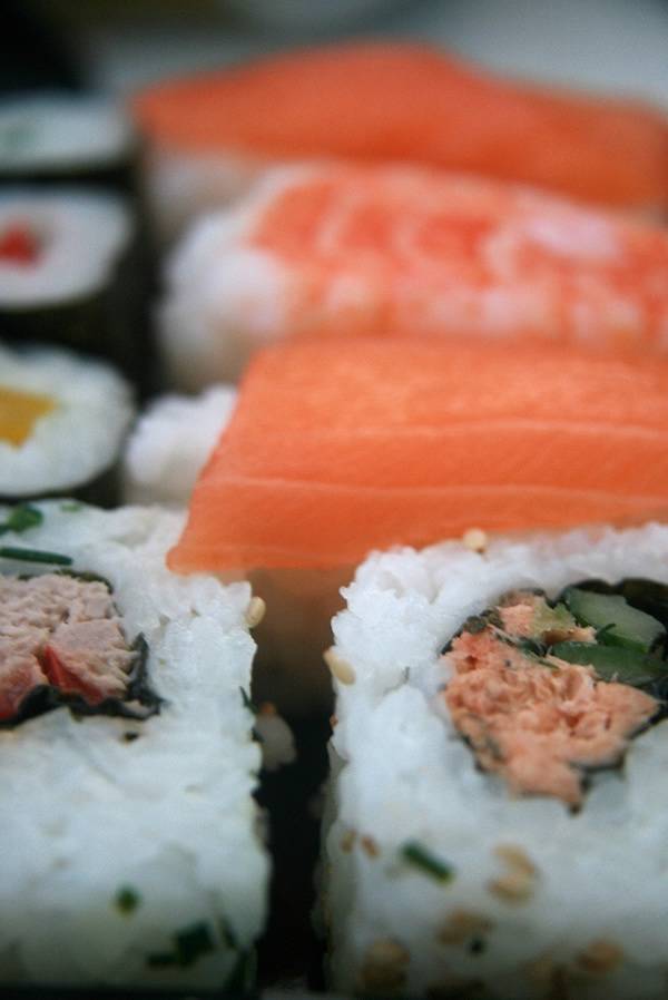 日式海鲜寿司料理图片鲜味无穷