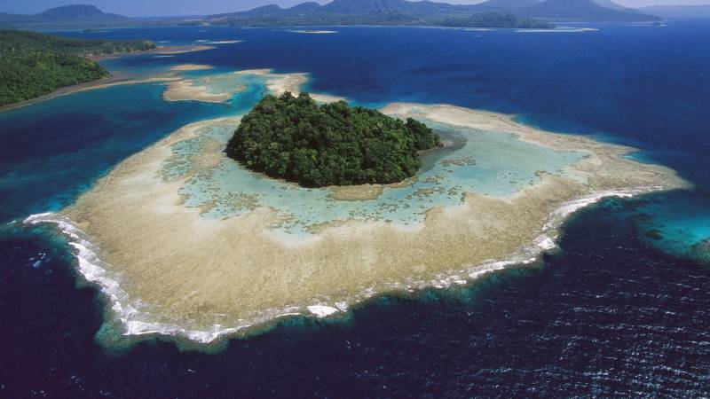 浪漫岛屿自然风光图片欣赏