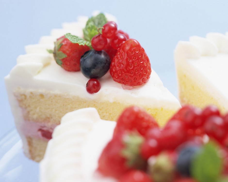 奶油草莓甜点图片特辑