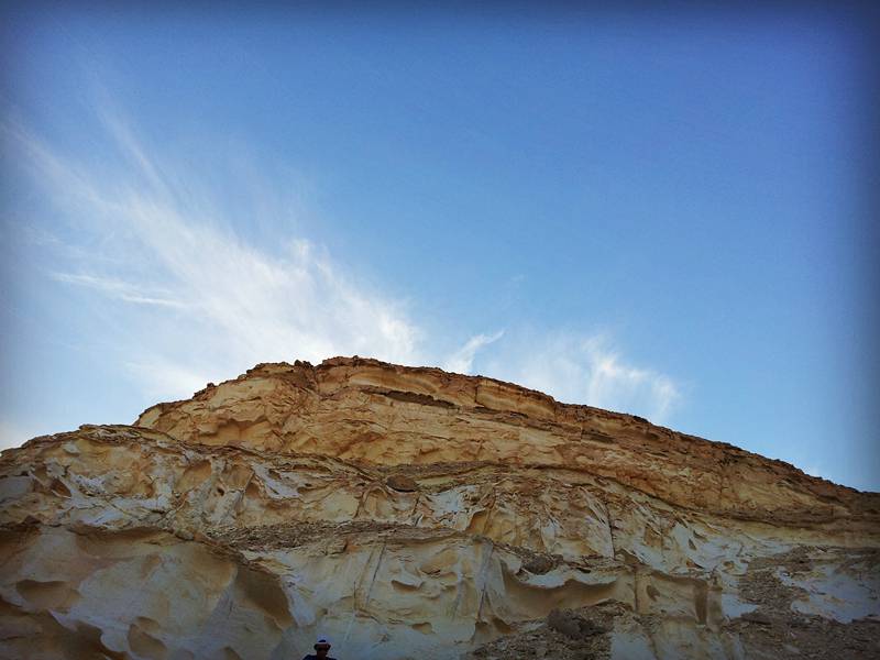 埃及黑白沙漠戈壁风景壁纸