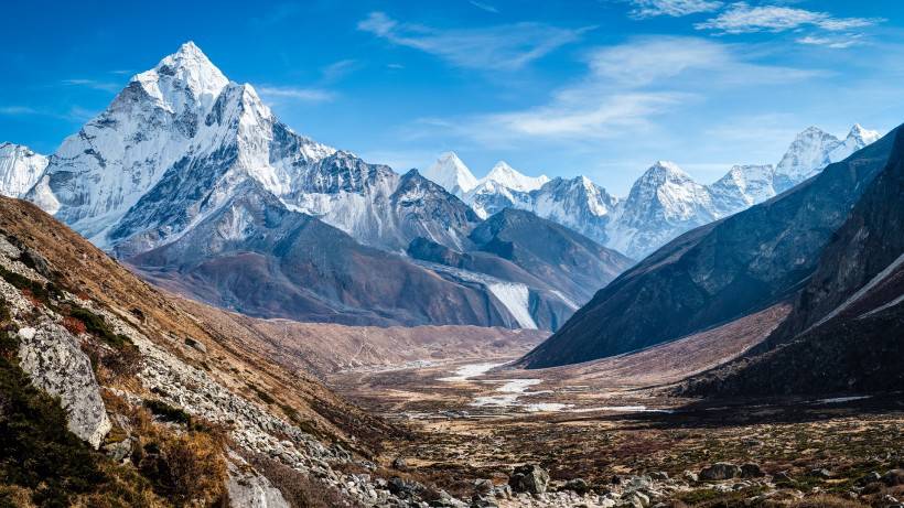 西藏喜马拉雅山脉唯美风景图片壁纸