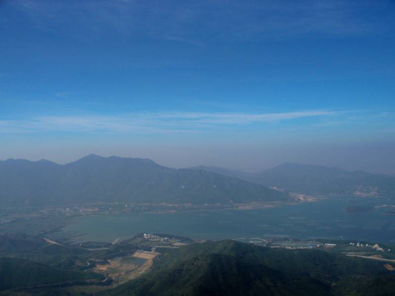 广东深圳排牙山唯美风景图片