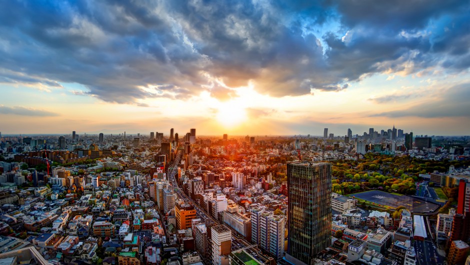 日本城市风景图片实拍