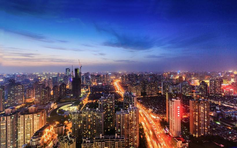 上海城市风景超清晰图片赏析