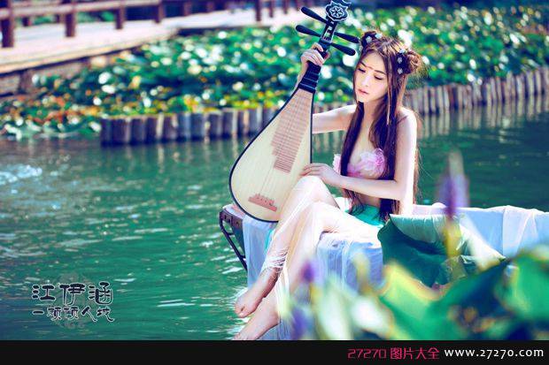 靓丽明星江伊涵迷人写真