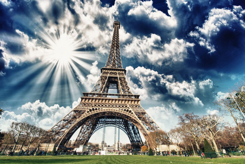 巴黎名胜古迹埃菲尔铁塔唯美图片选集