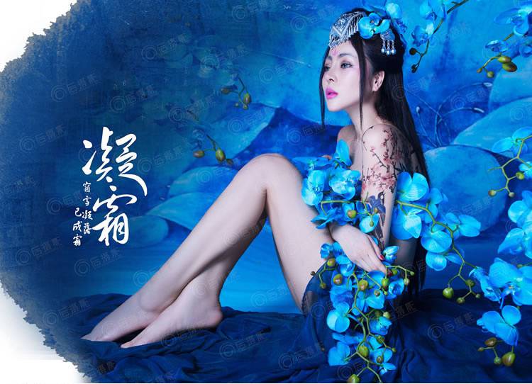 古典美女中国人体艺术摄影图片
