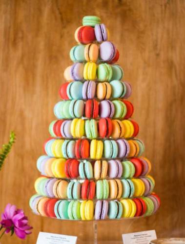 幸福甜蜜的婚礼甜点蛋糕图片