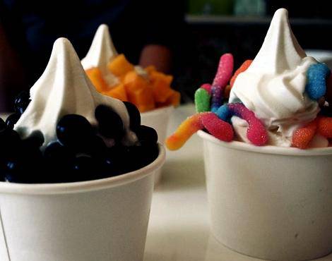 香甜可口的美食冰淇淋图片
