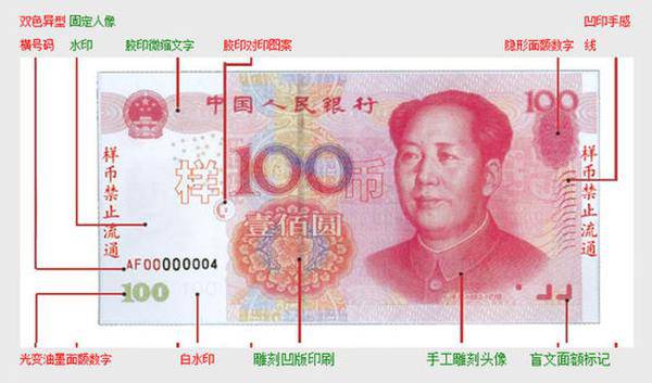 央行11月发行新版百元面值纸币 图案有调整(2)