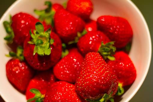 草莓甜点图片令人垂涎