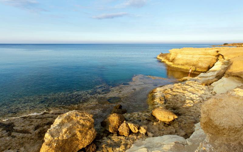 塞浦路斯的海边风景图片
