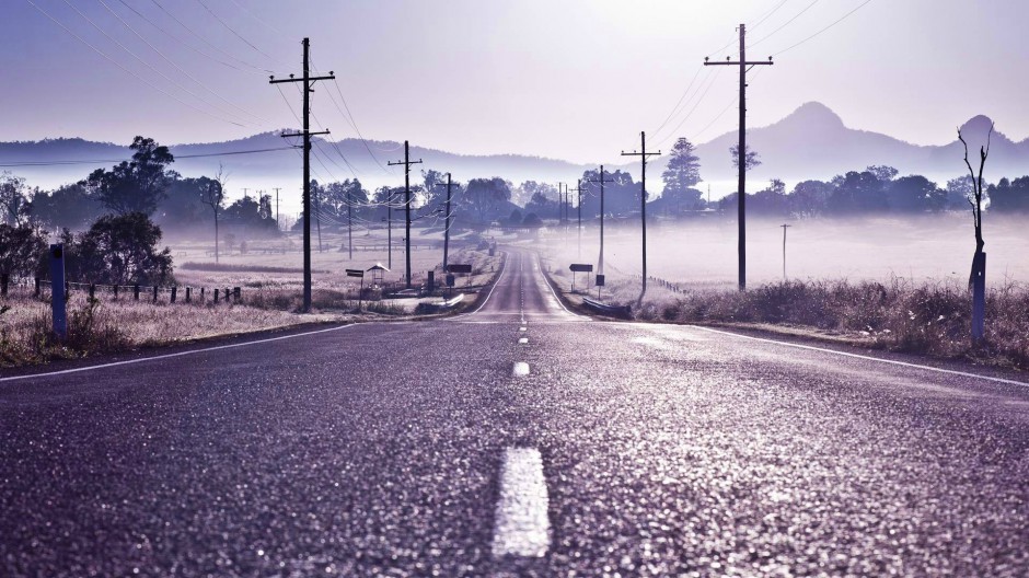 道路风景图片壁纸唯美户外风光