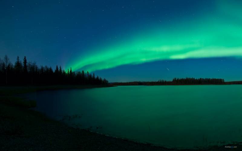 精美诱惑迷人的极光壁纸