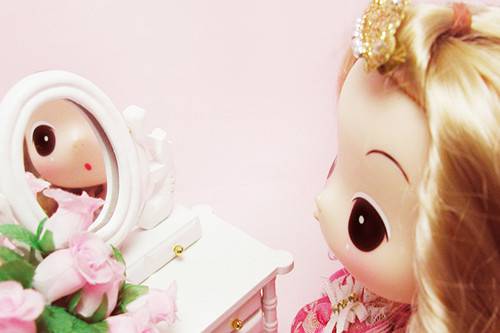 可爱童真的迷糊娃娃组图