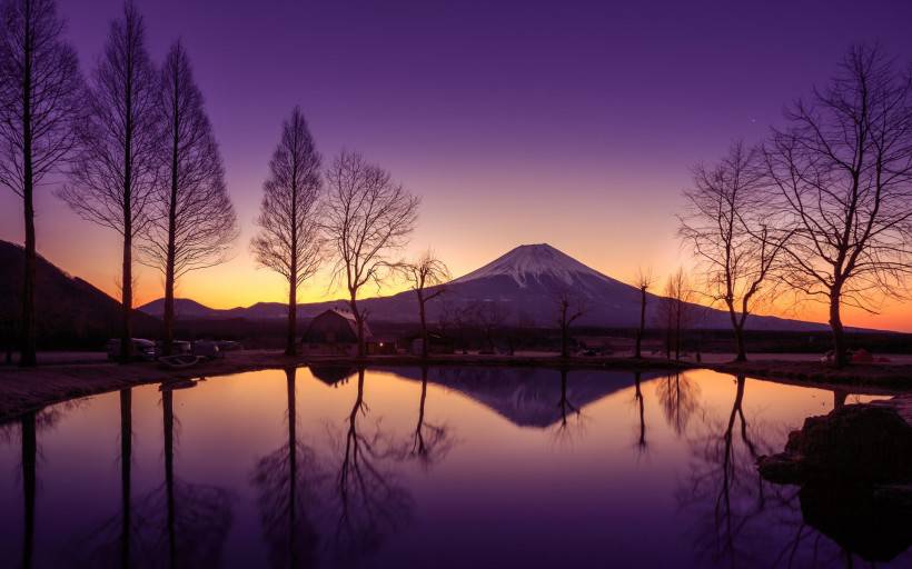 日本富士山高清壁纸