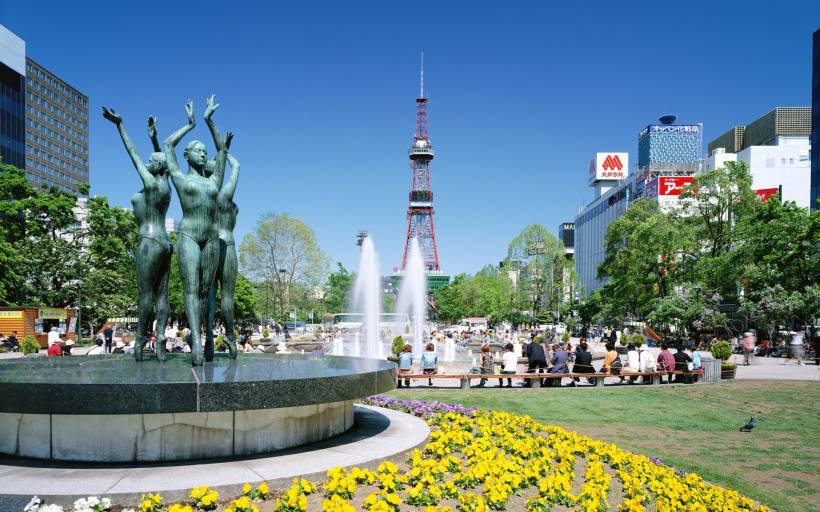 日本北海道风景唯美高清图片