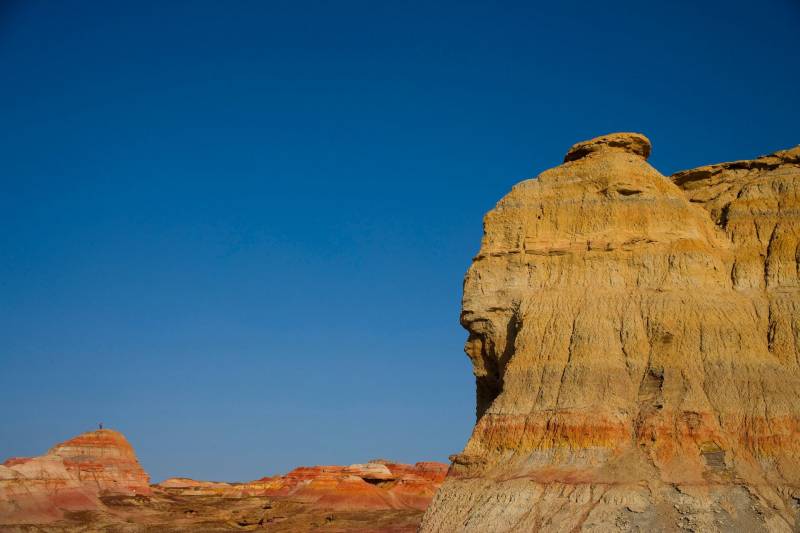 沙漠戈壁浪漫风景高清壁纸