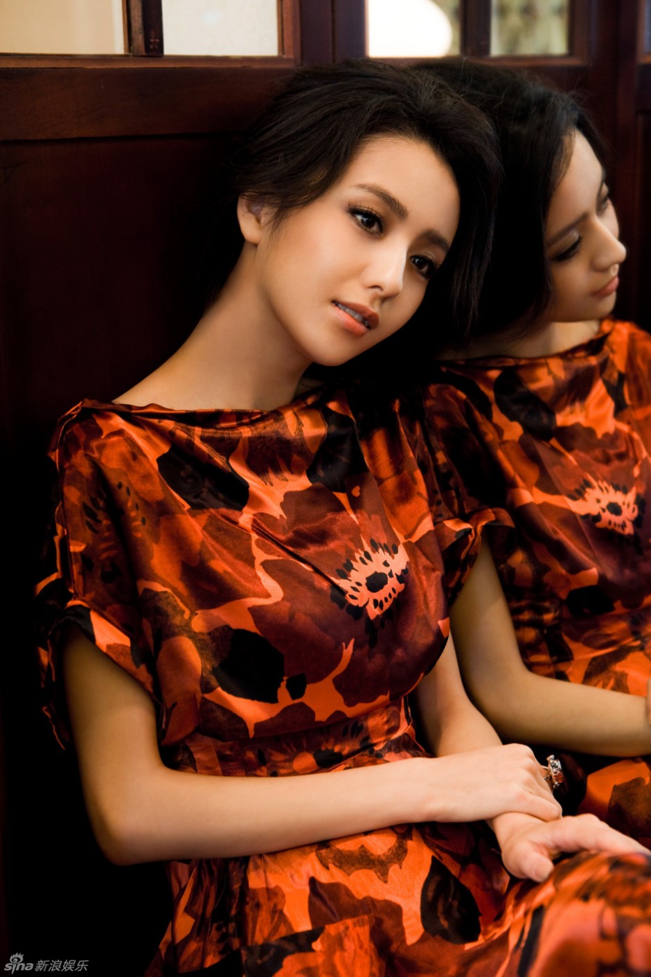 甜美明星美女佟丽娅高清写真