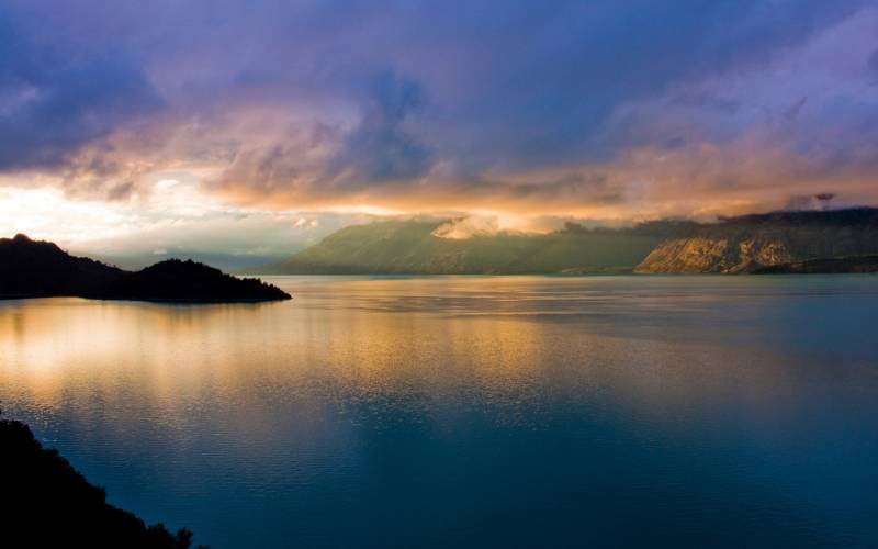 美丽幽静的湖畔风景高清组图