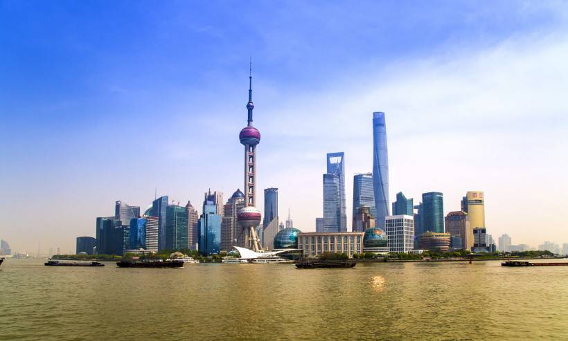 上海陆家嘴迷人风景图片壁纸