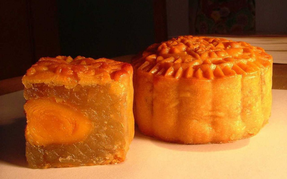传统中式甜点图片美味的月饼